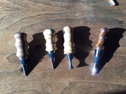 Some wine bottle stoppers